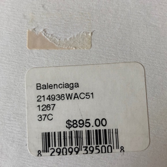 Balenciaga leather and Suede gladiator sandal - Picture 8 of 8